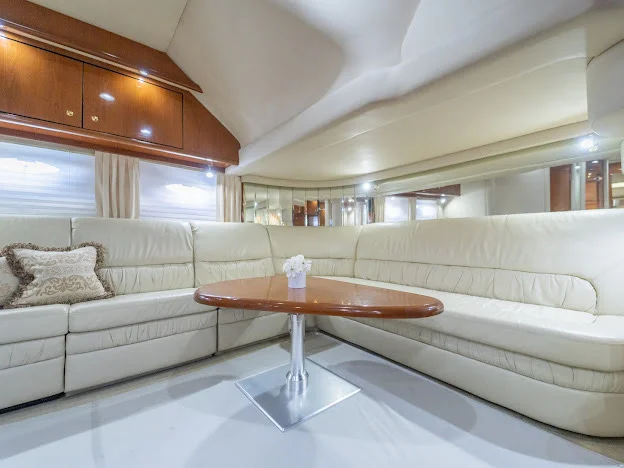 60ft Sundancer A-Yacht interior salon